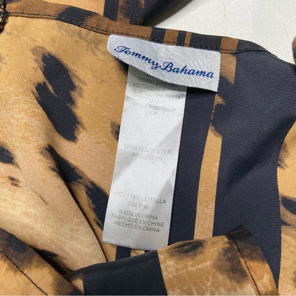 TOMMY BAHAMA Leopard Print Scarf Dress - Picture 7 of 10